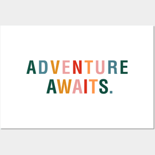 Adventure Awaits. Posters and Art